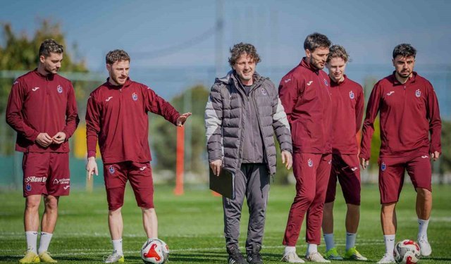 Trabzonspor, Başakşehir maçı hazırlıklarını sürdürdü