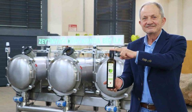 Zeytinyağında üreticileri heyecanlandıracak makine: Soğuk sıkımda sıcak sıkım verimi