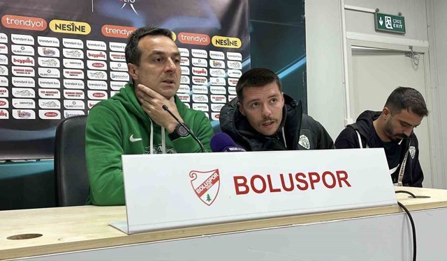 Boluspor - Serikspor maçının ardından