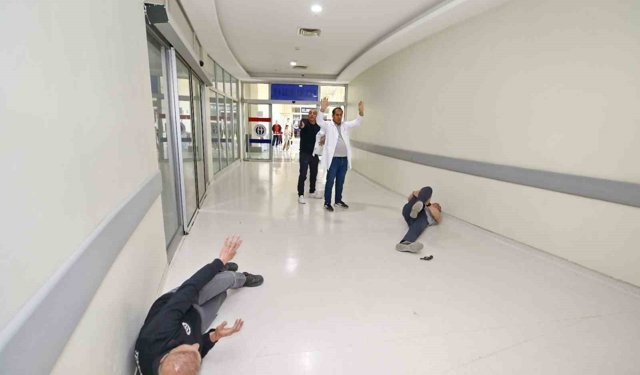 Gaziantep'te çocuk kaçırma olaylarına karşı gerçeği aratmayan 'pembe kod' tatbikatı