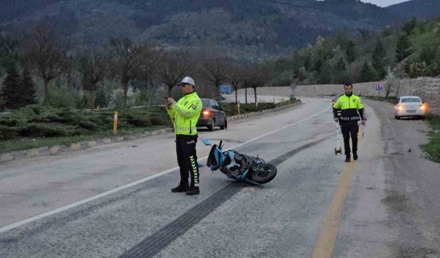 Karabük'te otomobil ile motosiklet çarpıştı: 1 ölü