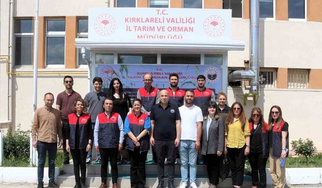 Kırklareli'nde sorgum-sudanotu melezi tohumları üreticilere dağıtıldı