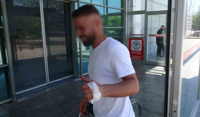 Malatya'da acemi kasaplar hastanelere koştu