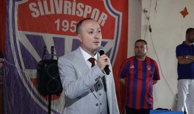 Silivrispor'da yeni dönem: Başkanlık koltuğuna Cemil Kızılkaya oturdu