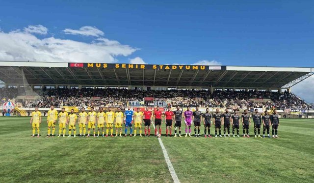 TFF 3. Lig Yükselme Play-Off: Muş Spor:0 - Aliağa FK: 0