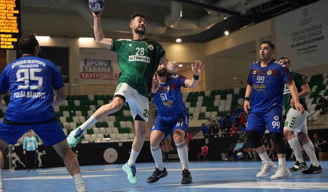 THF Erkekler Hentbol Süper Ligi: Giresunspor: 32 - Trabzon Büyükşehir Belediyesi: 32