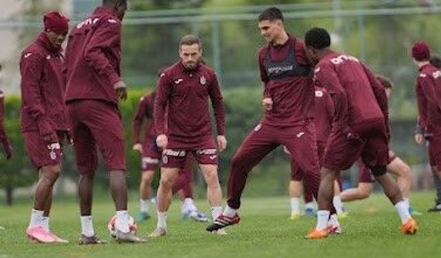 Trabzonspor, Gençlerbirliği maçı hazırlıklarına başladı
