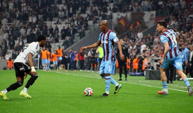 Trendyol Süper Lig: Beşiktaş: 1 - Trabzonspor: 2 (Maç sonucu)