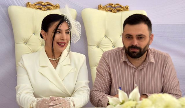 Bilecik'te 23 çift, nikah için özel tarihi tercih etti