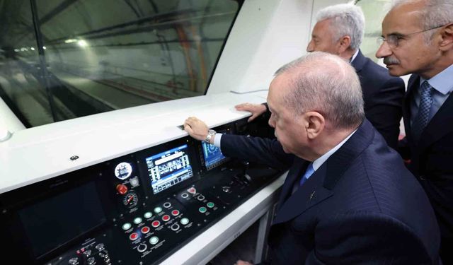 Cumhurbaşkanı Erdoğan: 'Yeni metro 31 Temmuz'a kadar ücretsiz'