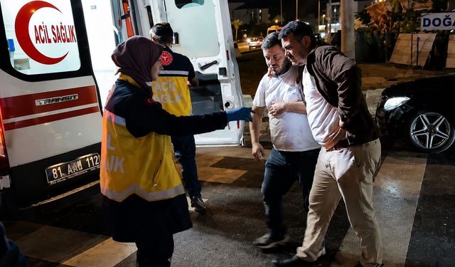 Düzce'de trafik kazası: 5 yaralı