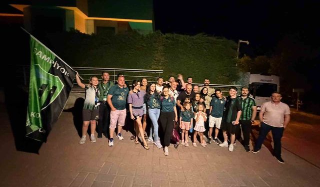 Kocaelispor taraftarlarından kaptanlarına büyük sürpriz