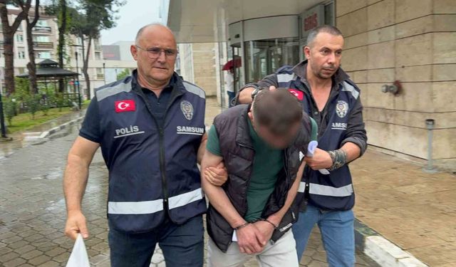 Mezarlıkta eşini darbeden koca tutuklandı
