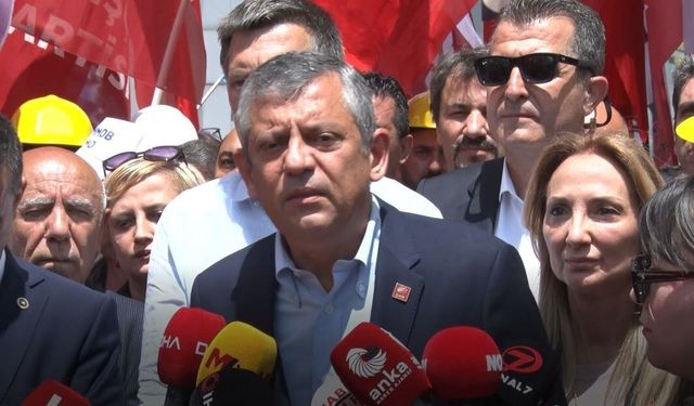 Özgür Özel: 'Son kuruş ödenene, haklarını alana kadar madencilerin arkasındayız'