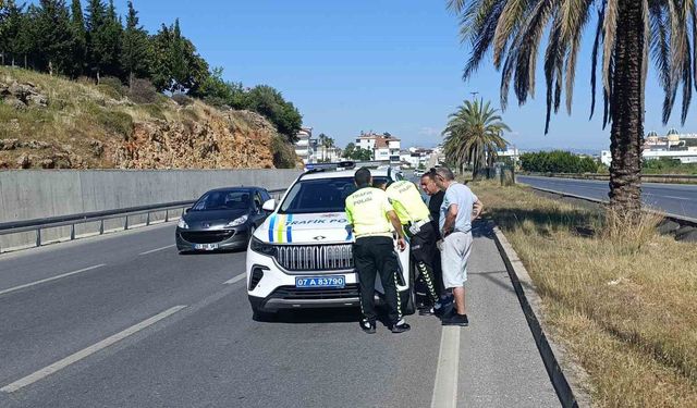Sara nöbeti geçiren sürücünün ehliyetine el konuldu