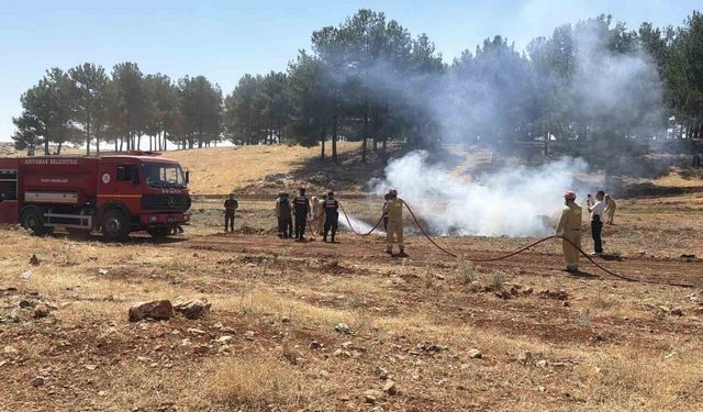 Adıyaman'da kuraklık ve orman yangını tatbikatı düzenlendi