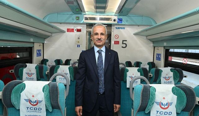 Bakan Uraloğlu: 'Milli Elektrikli Tren Setlerimizi devreye alıyoruz'