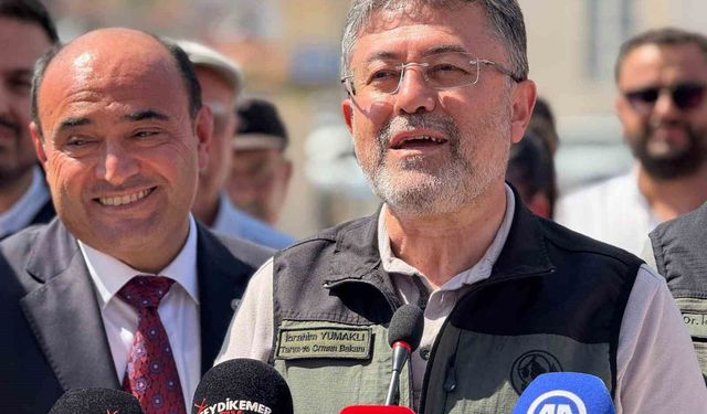 Bakan Yumaklı: 'Bereketli toprakların potansiyelini daha da artıracağız'