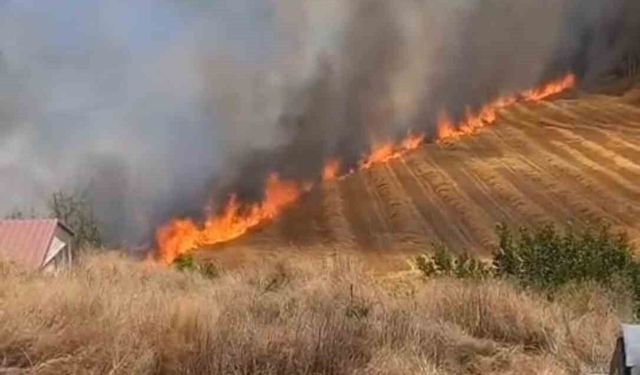 Beypazarı'nda meydana gelen iki farklı yangın ekiplerin müdahalesiyle kontrol altına alındı