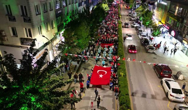 Çorum, 15 Temmuz'un yıldönümünde tek yürek oldu