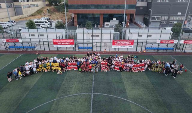 Esenyurt'ta minik kramponlardan büyük final