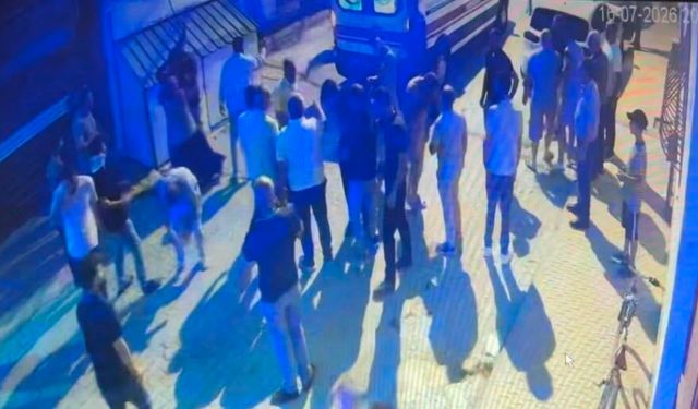 Eskişehir'de 2'si polis 9 kişinin yaralandığı kavganın görüntüleri ortaya çıktı