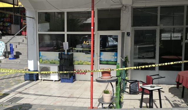 Esnaf tartışması kanlı bitti: 1 ağır yaralı