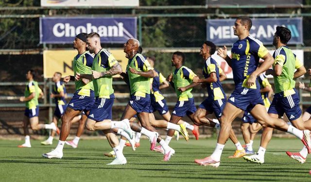 Fenerbahçe, Gornik Zabrze maçının hazırlıklarını sürdürdü