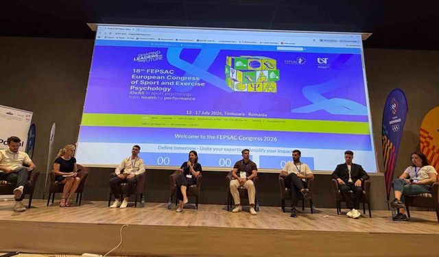Gençlik ve Spor Bakanlığı, Avrupa Spor Psikolojisi Kongresi'nde