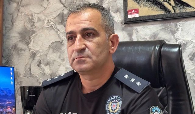 Kayseri'de başkomiserden duygu dolu emeklilik anonsu