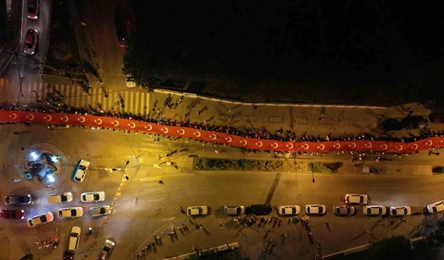 Kırıkkale 15 Temmuz'da tek yürek oldu: Binlerce vatandaş demokrasi yürüyüşünde buluştu