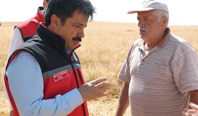 Kırşehir'de arpa ve buğdayda hasat başladı