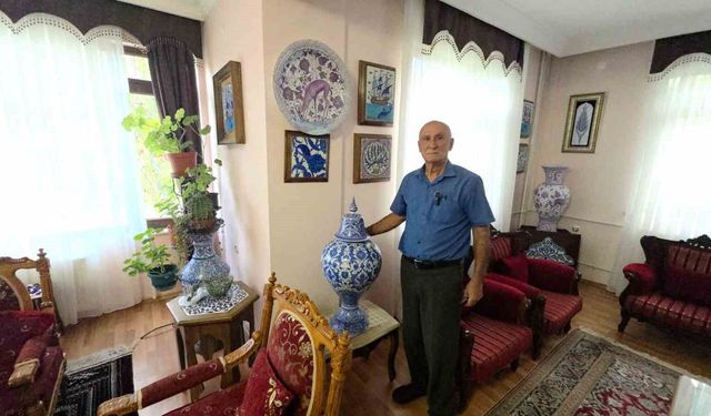 Kütahyalı çini ustası Mehmet Koçer: 'Çinicilik yeniden mimariyle buluşmalı'