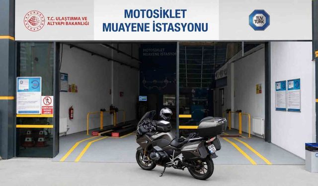 TÜVTÜRK'ten motosiklet sürücülerine güvenli sürüş için muayene çağrısı