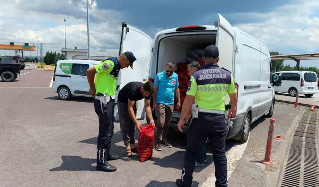 Yalova'da 3 ton kaçak midye ele geçirildi