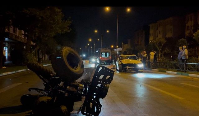 150 kilometre hızla geldi, ATV'yi biçti: 1 ölü