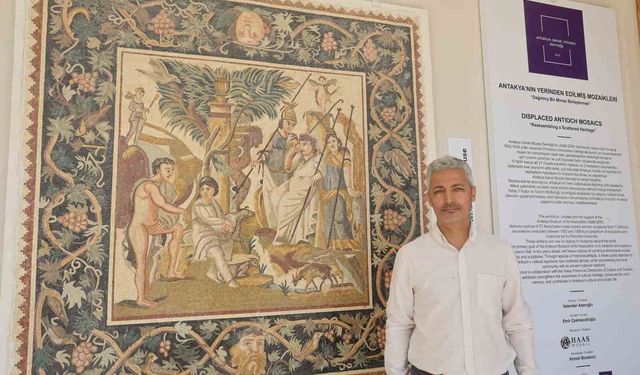 Antakya'nın dünyaya dağılan tarihi mirası, replika eserlerle sanat severlerle buluşuyor