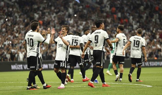 Beşiktaş, Litvanya deplasmanında avantajlı gidiyor