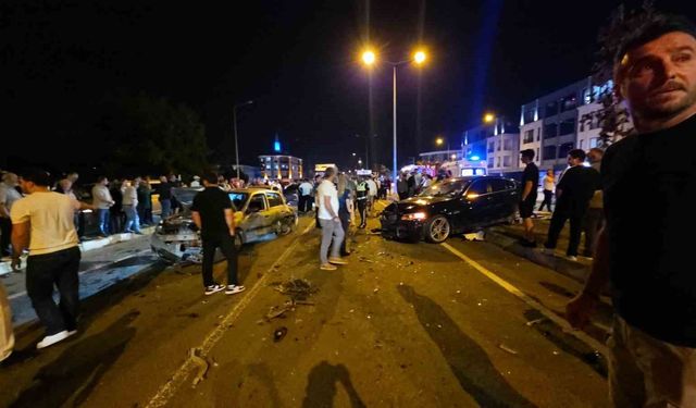 Düzce'de 6 araçlı zincirleme kaza: 2 yaralı