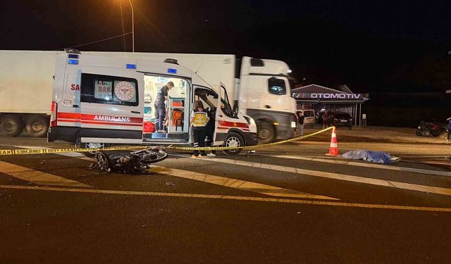 Eski belediye başkanının yeğeni motosiklet kazasında hayatını kaybetti
