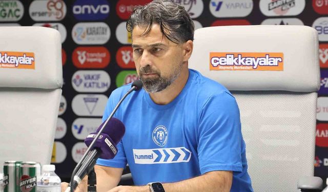 İlhan Palut: 'Galibiyeti işaret eden bir karşılaşmayı berabere bile bitiremedik'