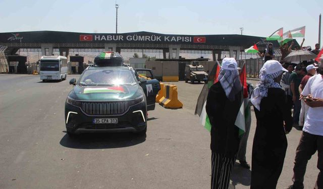 Irak hükümeti izin vermedi: Filistin konvoyu Türkiye'ye geri döndü