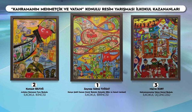 'Kahramanım Mehmetçik ve Vatan' yarışmasında halk oylaması sonuçlandı