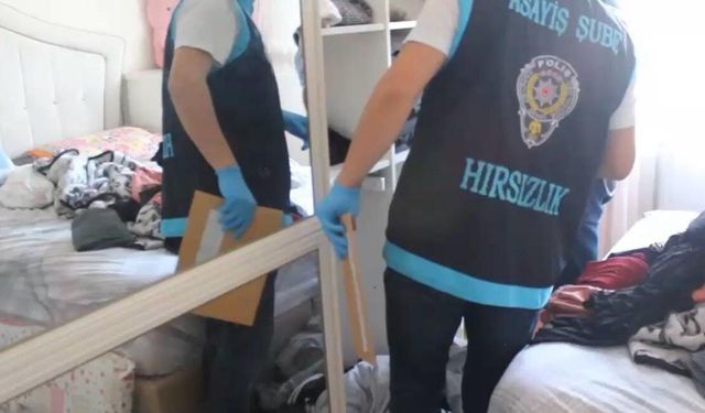 Kayseri'de 5 evden 1 milyon 900 bin TL'lik ziynet ve para çalan şahıslar yakalandı