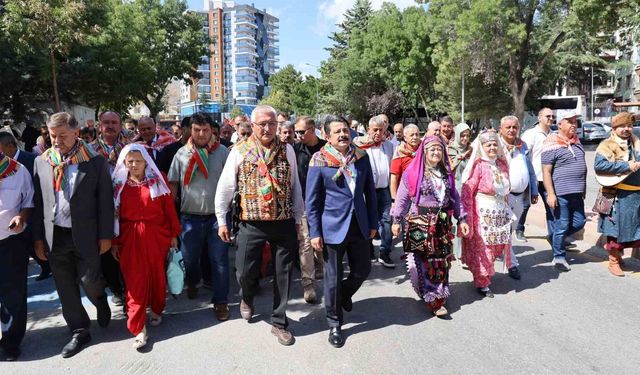 Kırşehir'de 8. Karacakurt Türkmen Toyu başladı