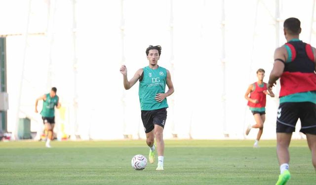 Konyaspor, Çaykur Rizespor maçı hazırlıklarını sürdürdü