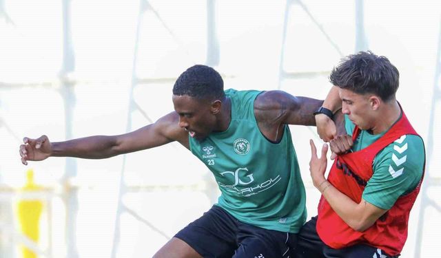 Konyaspor, Çaykur Rizespor maçı hazırlıklarını sürdürüyor
