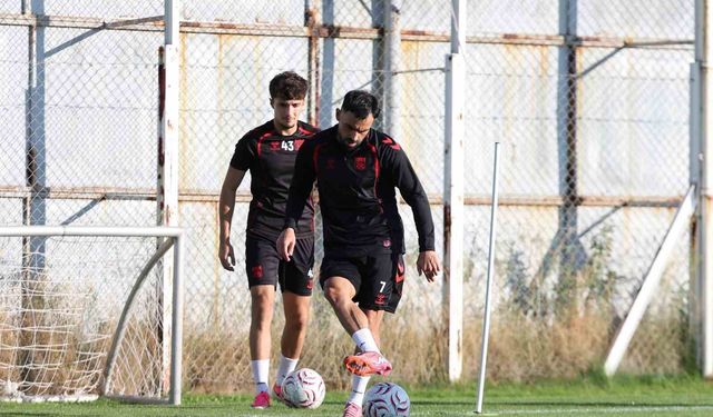 Sivasspor'da Mardin maçı hazırlıkları başladı