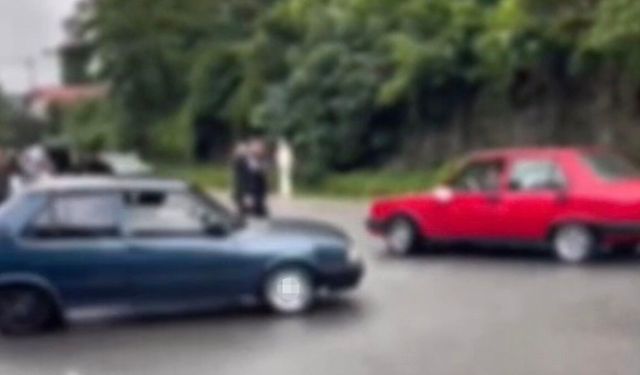 Trabzon'da drift atan iki sürücüye 281 bin TL ceza kesildi