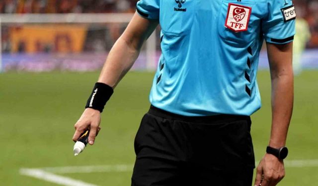 Trendyol Süper Lig'de 2. haftanın hakemleri açıklandı